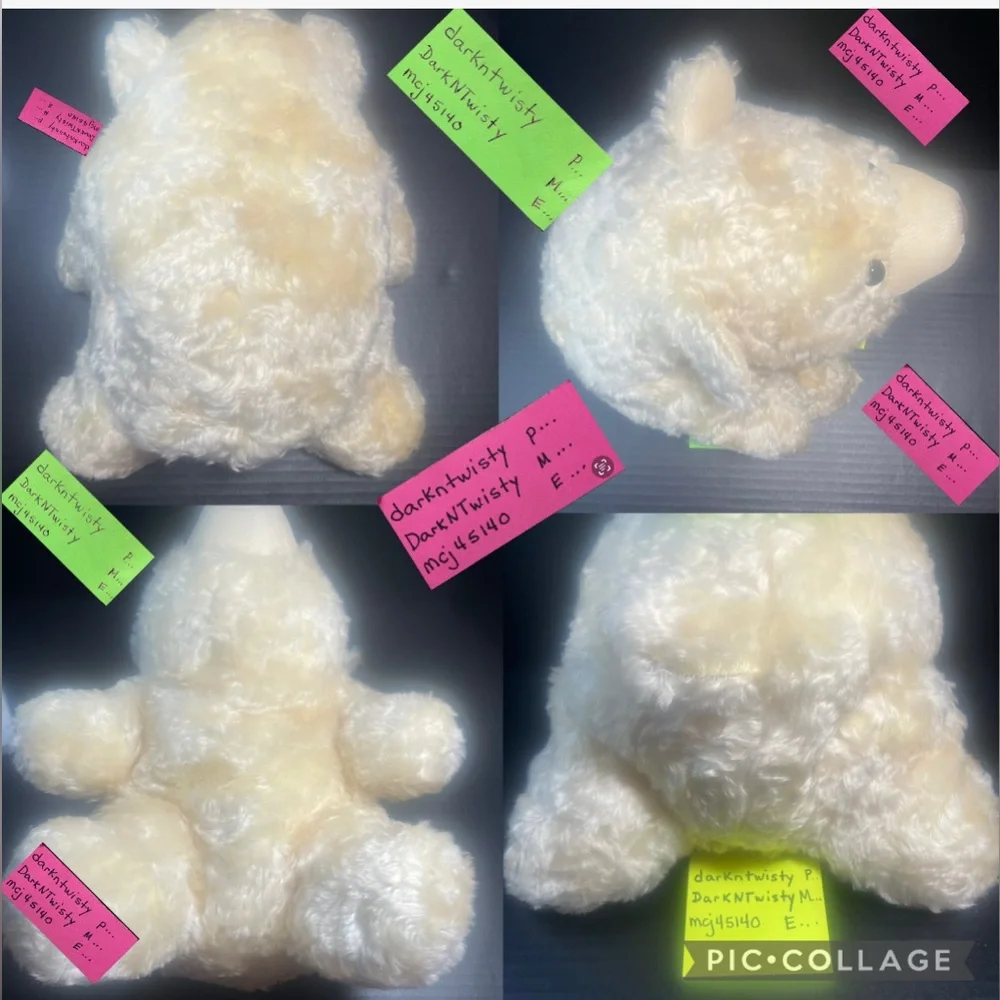 Rare Nwot Gund Snuffles sample prototype 1/1 OOAK FREE MINI SNUFFLES GWP - Picture 6 of 14